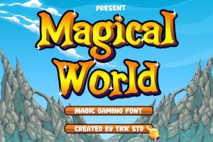 Magical World – Fancy font
