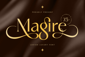 Magire – Lavish Luxury Font