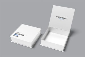 Magnetic Gift Box Mockup