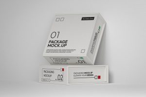 Magnetic Lock Box Mockup