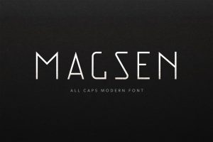 Magsen – Modern Font