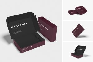 Mailer Box Mockup