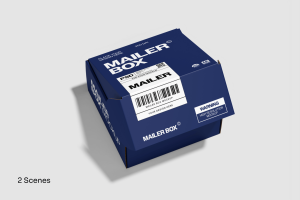Mailer Box Mockup