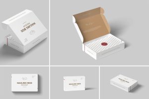 Mailing Box Mockup