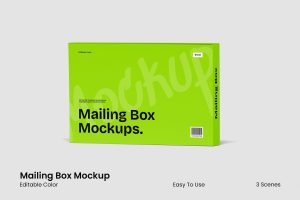 Mailing Box Mockup