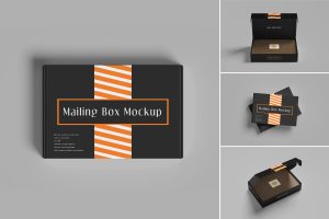 Mailing Box Mockup