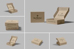 Mailing Box Mockup