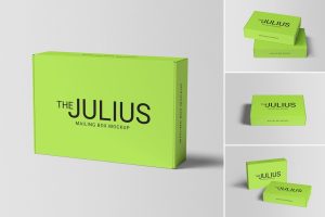 Mailing Box Mockup