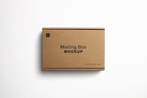 Mailing Box Mockup