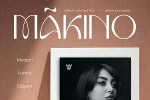 Makino – Beautifull Sans Serif Font