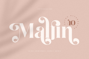 Malfin – Love Luxury Cursive Serif