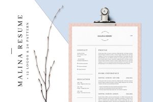 MALINA Resume – 3 Pages + Bonus