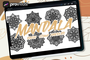 mandala stamp brush