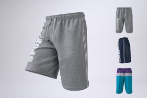 Man’s Athletic Shorts Shorts Mock-Up