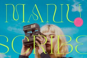 Manuscribe – Psychedelic Typeface