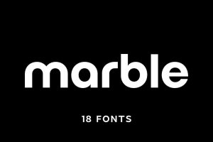 Marble – Modern Logo Font