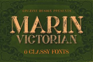 Marin – Victorian Font
