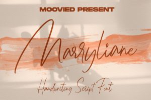 Marryliane Handwriting Font