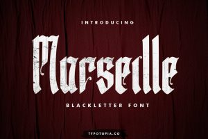 Marseille – Blackletter Font