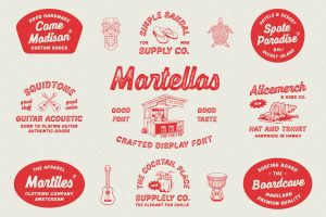 Martellas – Display Font