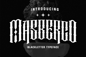 Masberco – Blackletter Style