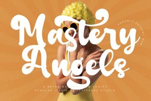 Mastery Angels Retro Handwritten Script