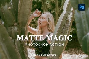 Matte Magic Photoshop Action