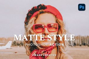 Matte Style Photoshop Action