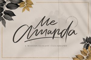 Me Amanda Feminine Font