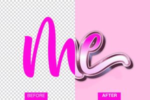 Me Gradient Text Effect