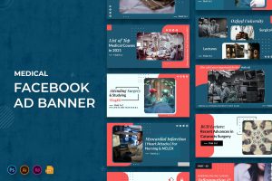 Medical Facebook Ad Banner Template