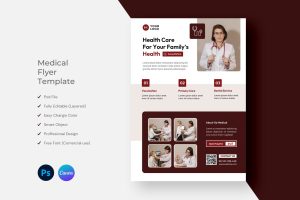 Medical Flyer Template Design