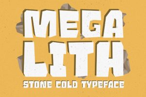 Megalith – Solid Typeface