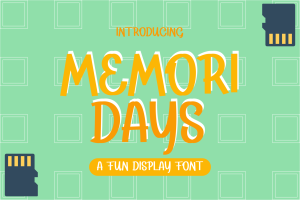 Memori Days Font