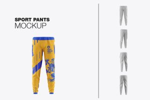Men’s Sport Pants Mockup