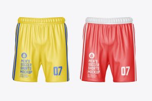Men’s Sports Shorts Mockup