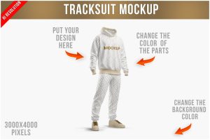 Men’s Tracksuit Mockup
