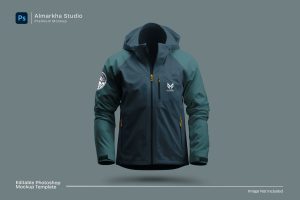 Men’s Waterproofs Jacket Mockup