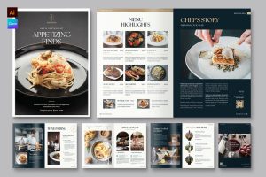 Menu Brochure Template