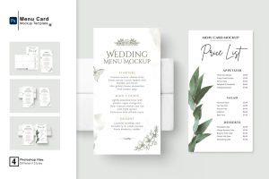 Menu Mockup