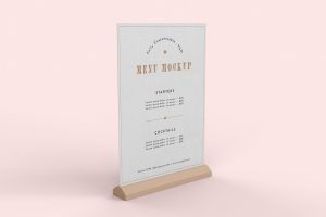 Menu Mockup