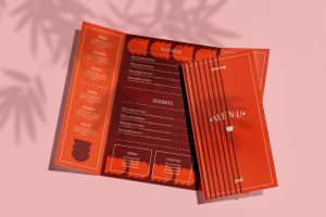 Menu Mockup