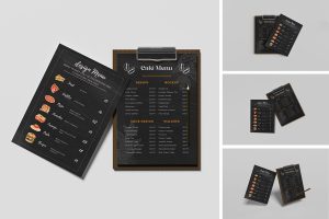 Menu Mockup