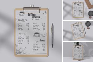 Menu Mockup