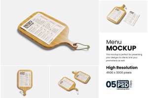 Menu Mockup