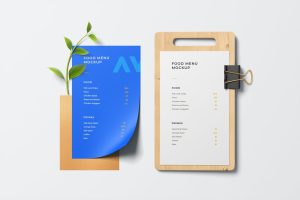 Menu Mockup
