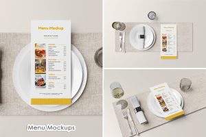 Menu Mockup