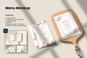 Menu Mockup