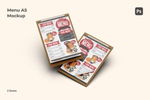 Menu Mockup