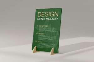 Menu Mockup